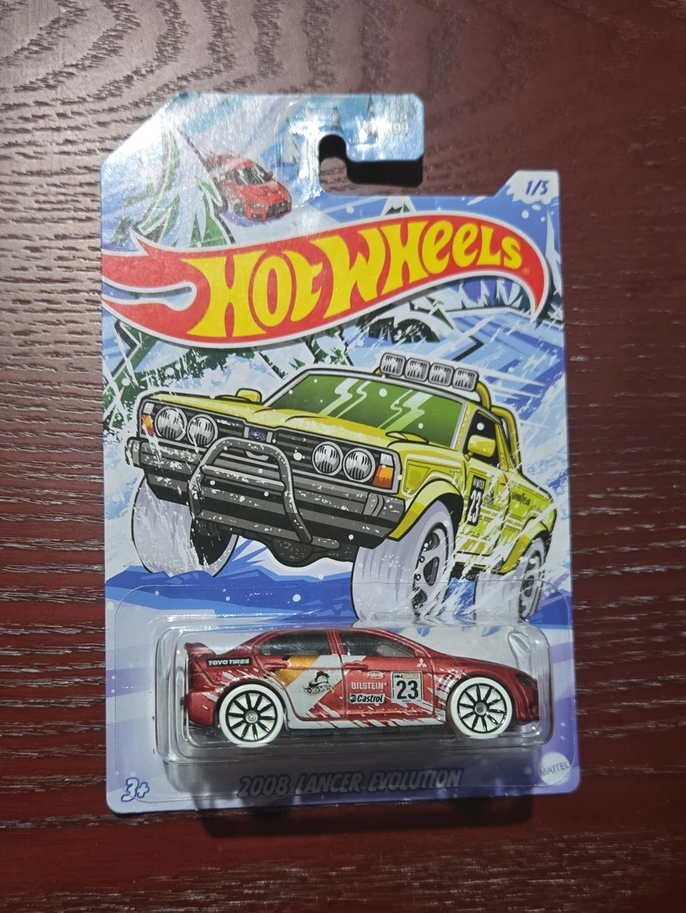 Hot Wheels 2023 Winter Holiday Series Complete 5-Car Set